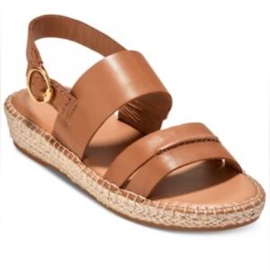 Cole Haan Cloudfeel Tilden Flat Sandals size 39